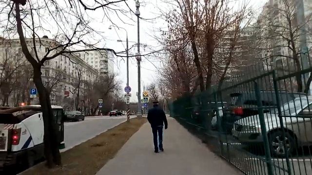 Москва 1381 улица Сокольническая Слободка, Песочный переулок осень день