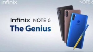 Infinix note 6 - Helio P35, 4GB,64GB,16 mp camera and much more launch date price