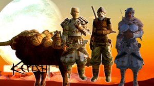 Самая лучшая ВЫЖИВАЛКА с открытым миром и катанами! Kenshi №1