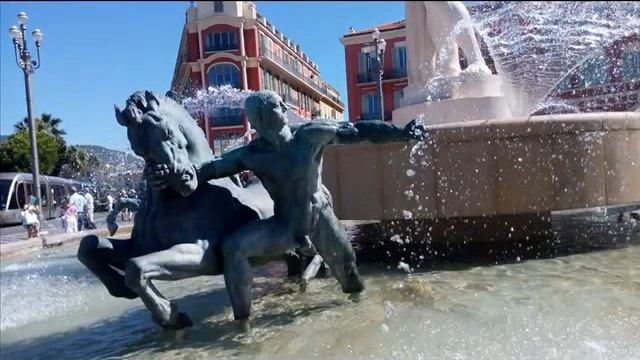 Ницца, Франция. Фотопрогулка по городам Европы. смотреть онлайн