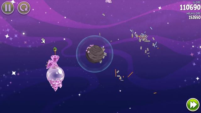 Angry Birds Space Cosmic Crystals Level 7-21 140700 смотреть онлайн