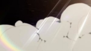 Сцена на Луне из аниме Cyberpunk: Edgerunners (дубляж)