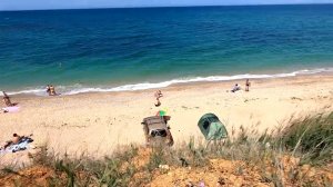 Дикие пляжи Немецкой балки и Любимовки после послабления карантина