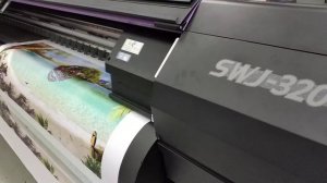 Сольвентный плоттер Mimaki SWJ-320EA - 137 км.в⧸час