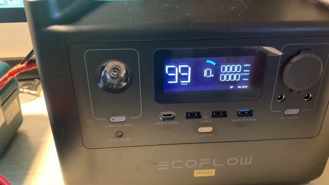 Солнечная электростанция на балконе. Дополнительная батарея к EcoFlow River. 23.01.23 смотреть онлайн