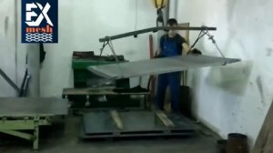 Изготовление ПВЛ (просечно вытяжной лист)