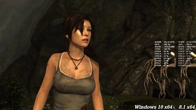 (•̪●) Windows 10 vs Windows 8.1 производительность в играх смотреть онлайн