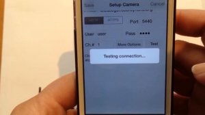 Configure IP Cam Viewer for Iphone or Ipad