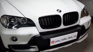 BMW X5 e70 Bi Led Laser installation, установили би лед модули лазер, хим.полировка внутри фар!!!