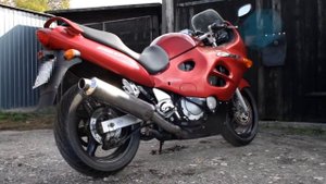 Suzuki GSXF 750 Katana Stock Exhaust Sound