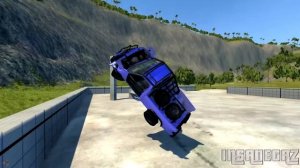 BeamNG Drive D-15 True Offroader Alpha V1 Crash Testing #37 - Insanegaz