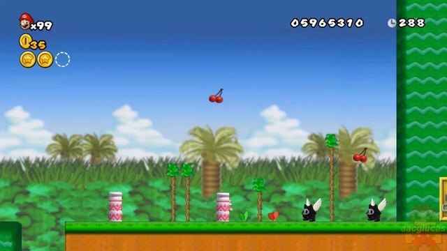 New Super Mario All Stars HD: Super Mario Bros 2 REMAKE 100% WORLD 1 смотреть онлайн