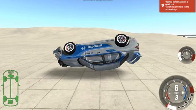разбиваем в хлам разные машины в игре BEAMNG-DRIVE смотреть онлайн