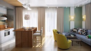 Совмещенная кухня-студия: плюсы и минусы, стили оформления