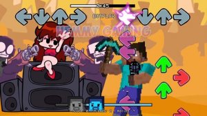FNF Vs Minecraft Steve and Alex Sing Ugh | FNF Tankman Gameplay Minecraft Mod Funky Edition