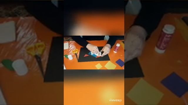 Аппликация ракета. Средняя группа смотреть онлайн