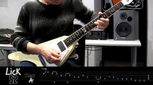 Andy's Lab - Daily Blues Licks #52 - Guitar Lesson