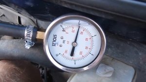 Замер давления масла на Mazda 626 GE 1.8