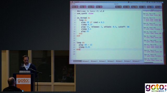 Sonic Pi: Teaching Kids with Music Programming • Sam Aaron • GOTO 2014