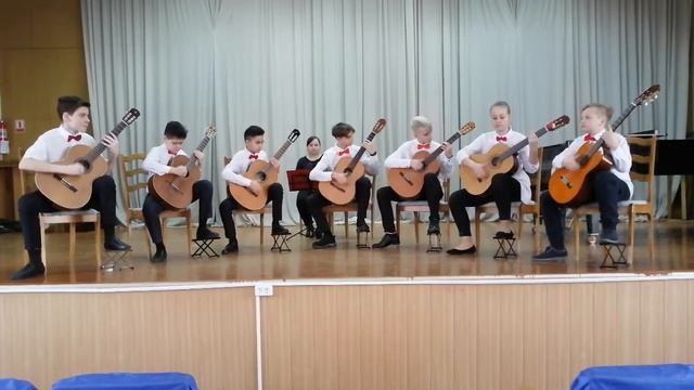 Обработка Д. Лермана "Испанский танец" смотреть онлайн