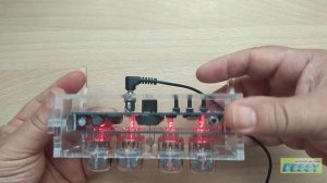 Часы Nixie Clock NC1204 на лампах ИН-12 в акриловом корпусе