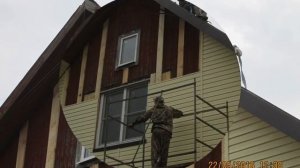 Обшивка фронтона