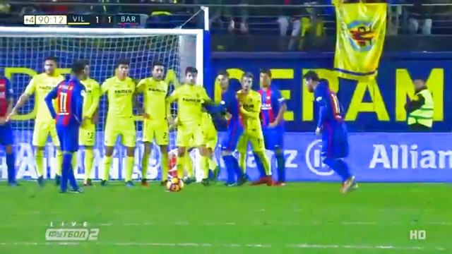 Гол Месси в ворота Вильярреала смотреть онлайн