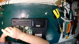 ноутбук ASUS N61 Ремонт, петли, шлейф, вентилятор.