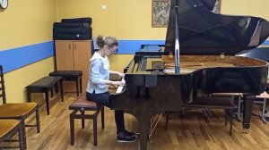 А. Филатова. И. С. Бах,, Маленькая двухголосная фуга до минор ".