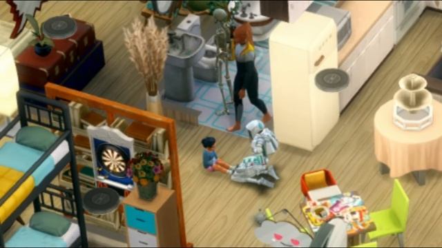 Я ОСТАВИЛА СИМС 4 НА ДВЕ НЕДЕЛИ БЕЗ ПАУЗЫ С 10 ОККУЛЬТНЫМИ ПЕРСОНАЖАМИ! - The Sims 4 смотреть онлайн