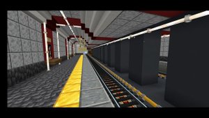 Некрасовская линия Московского метро в Minecraft