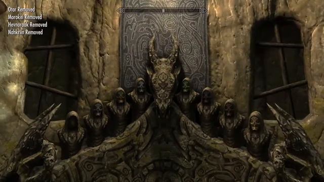 Skyrim - All Dragon Priests Masks collected смотреть онлайн