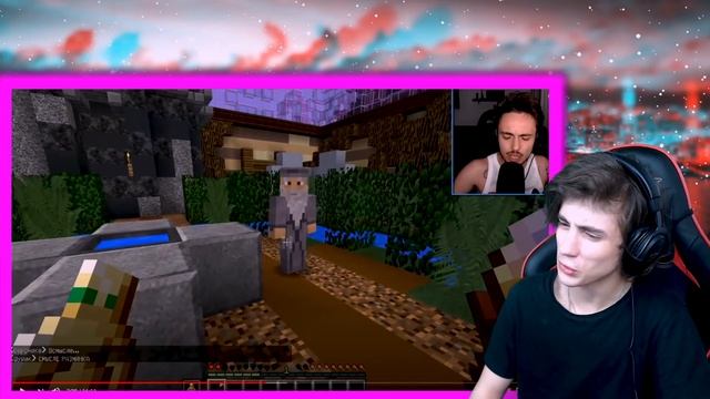 ЭДИСОНА ПЕРЕЦ ПРИРУЧИЛ ВОЛШЕБНОГО ФЕНИКСА! МАГИЯ В МАЙНКРАФТ Реакция на ЭДИСОНА ПТС смотреть онлайн