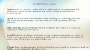 5  Benefits of Docker