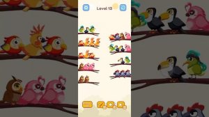 bird sort color puzzle level 13 Games Playing