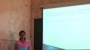 Ms. Anjum Sadekar on Iron biominerals in plants of Goa