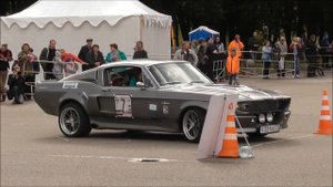 FORD SHELBY 500GT, Форд Шелби Мустанг 1967 г.в. на авторалли ретроавтомобилей.mp4