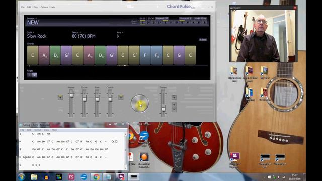How to make a simple backing track using Chord Pulse Lite смотреть онлайн
