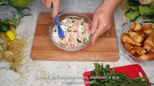 Быстро и вкусно | Трубочки с начинкой просто супер