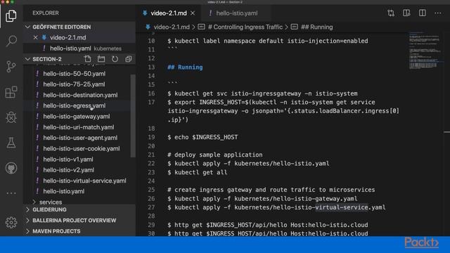 Kubernetes Service Mesh with Istio: Controlling Ingress Traffic | packtpub.com смотреть онлайн