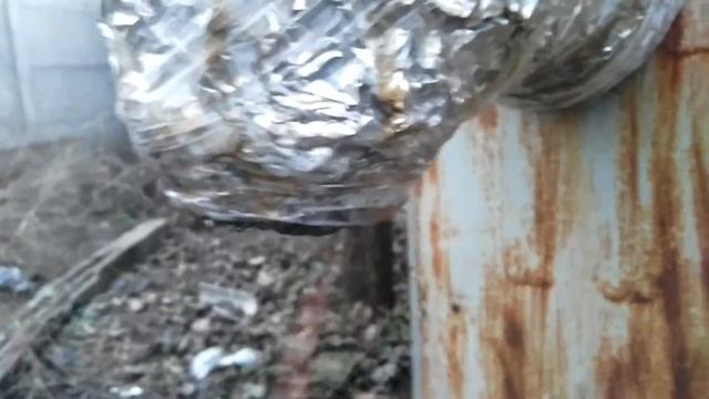 Чистим горизонтальную трубу тырсопечки смотреть онлайн