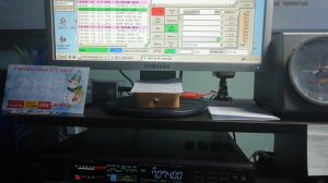 Работа на трансивере FT950 в моде FT8 (режим USB)