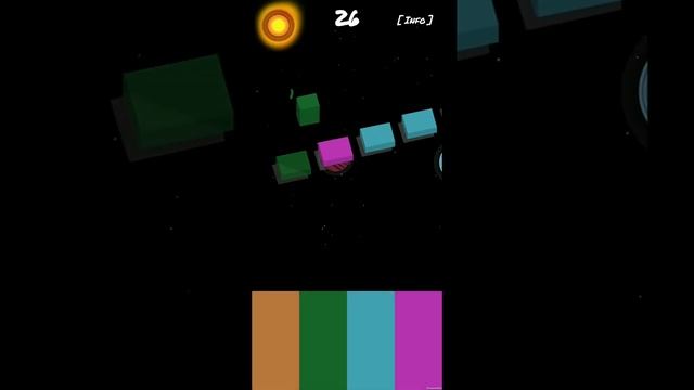 "Space Jump" Mobile Game. Gameplay. Made by 1 person studio "SpaceGuy"