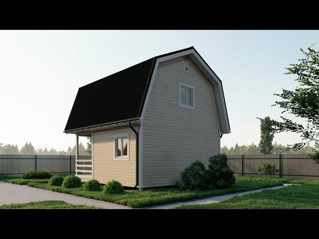 Рендер дом из бруса 6х6 в 2 этажа смотреть онлайн