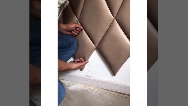 Монтаж мягких стеновых панелей "Inspiration Group" Киев смотреть онлайн