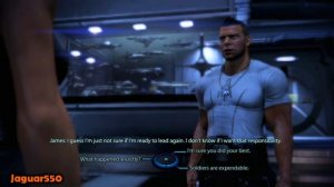 Mass Effect 3: James Vega Romance Complete All Scenes