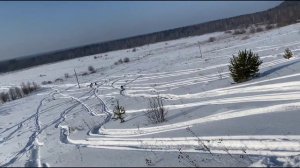 Мотобуксировщик не проехал.