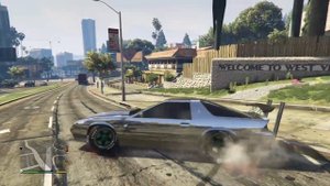 Gta5 ставим машину на дыбы.