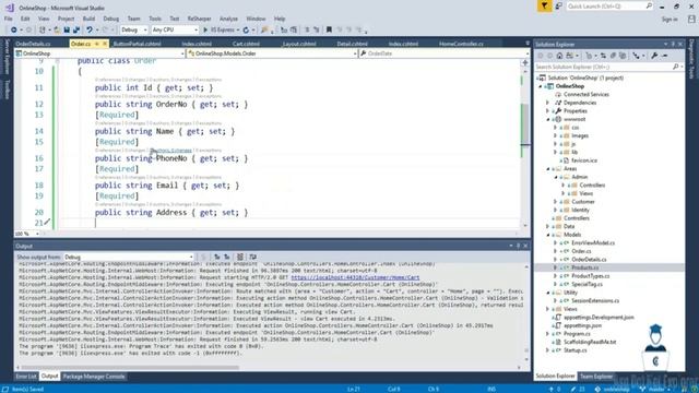 How to build Ecommerce Website step by step for beginners by using Asp.Net Core MVC