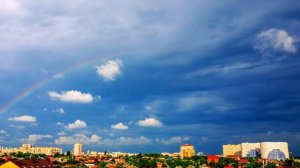 Радуга над городом